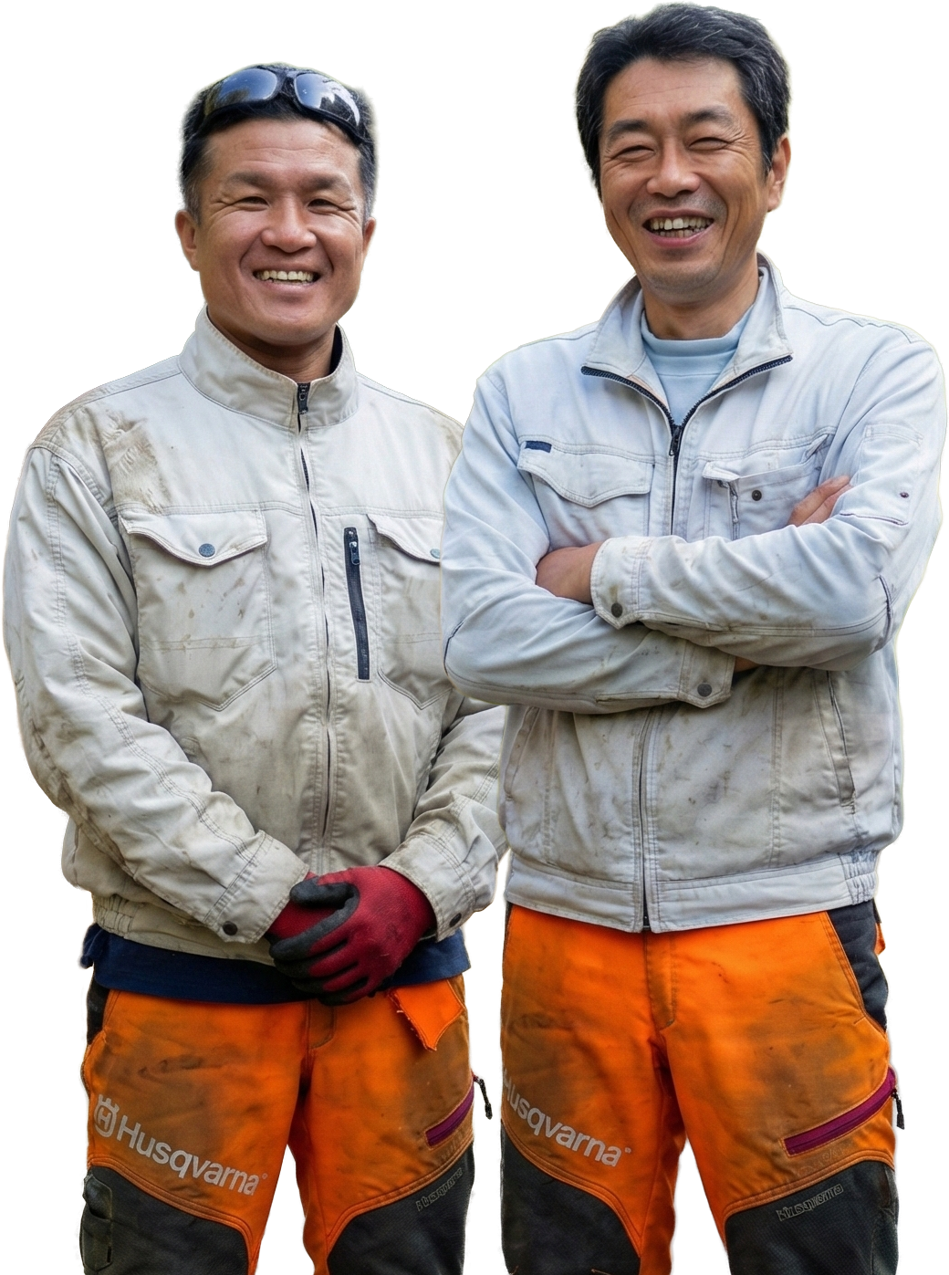 オオスギの仕事現場